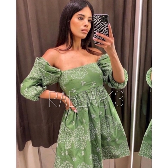 LAST 1🔥HOST PICK🔥ZARA OPENWORK EMBROIDERED DRESS - Picture 7 of 16